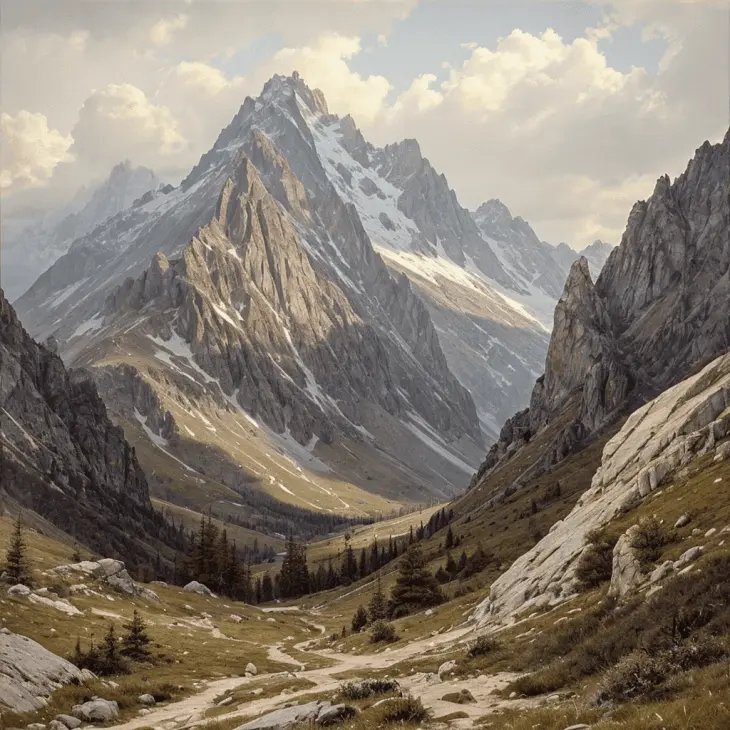 Envisage: cinematic mountain range